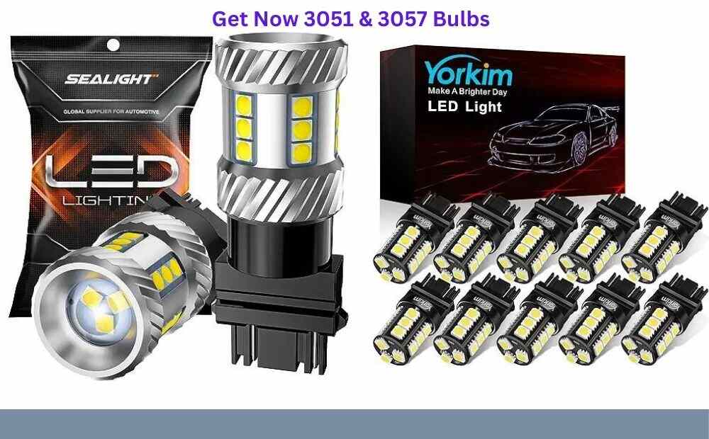 are 3157 and 3057 bulbs interchangeable