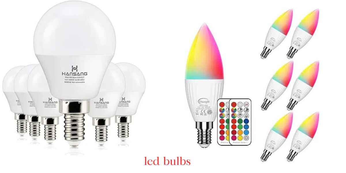 why LED bulbs glow when turned off. 