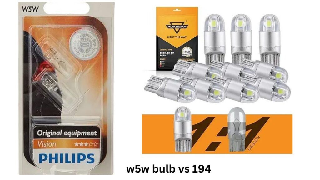 w5w bulb vs 194