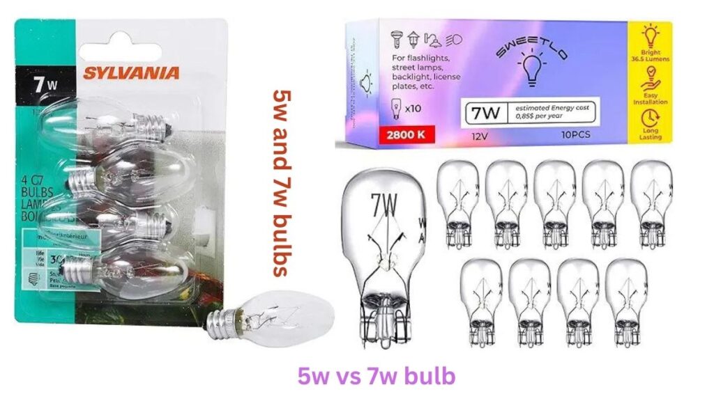 5w vs 9w bulb