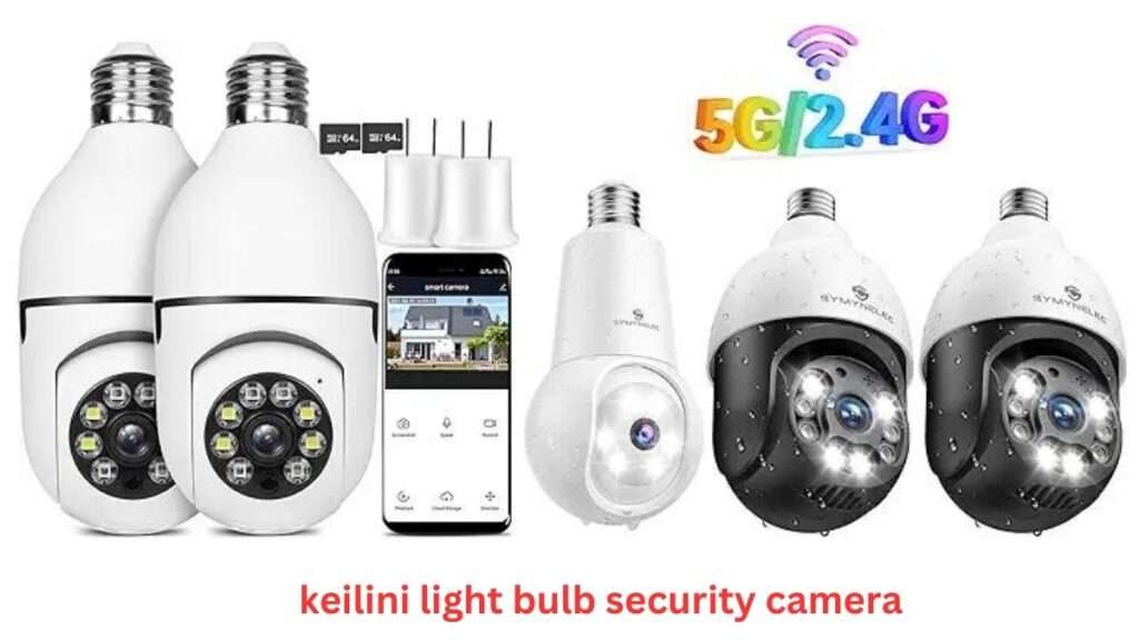 keilini light bulb security camera