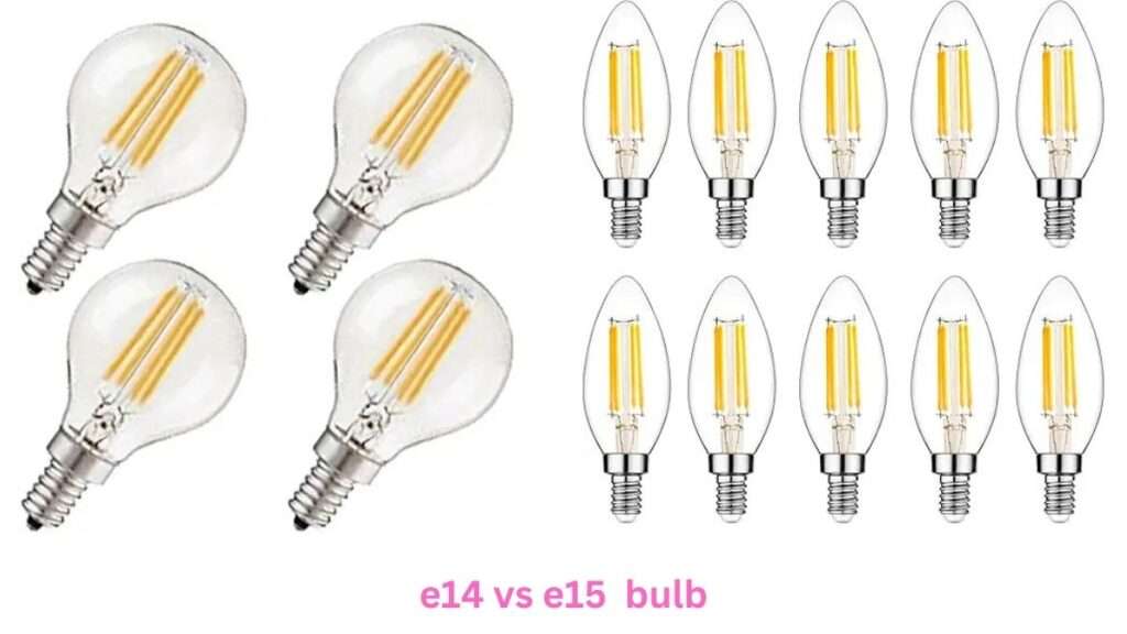 e14 vs e15 bulb