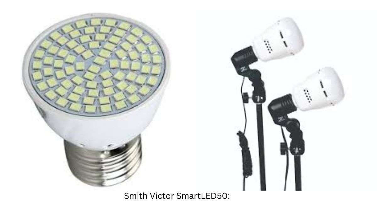 smith victor smartled50 50w bluetooth led bulb kelvin