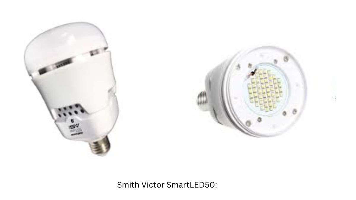 smith victor smartled50 50w bluetooth led bulb kelvin