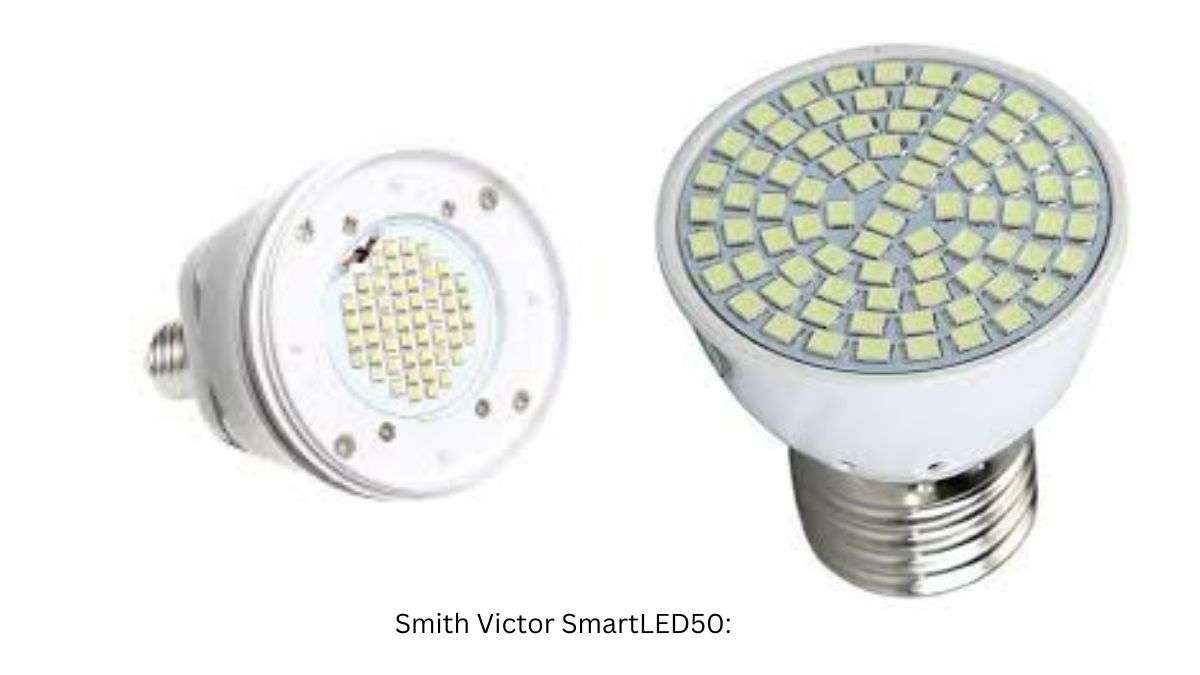 smith victor smartled50 50w bluetooth led bulb kelvin