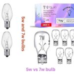 5w vs 10w light bulb