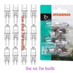 5w vs 7w bulb