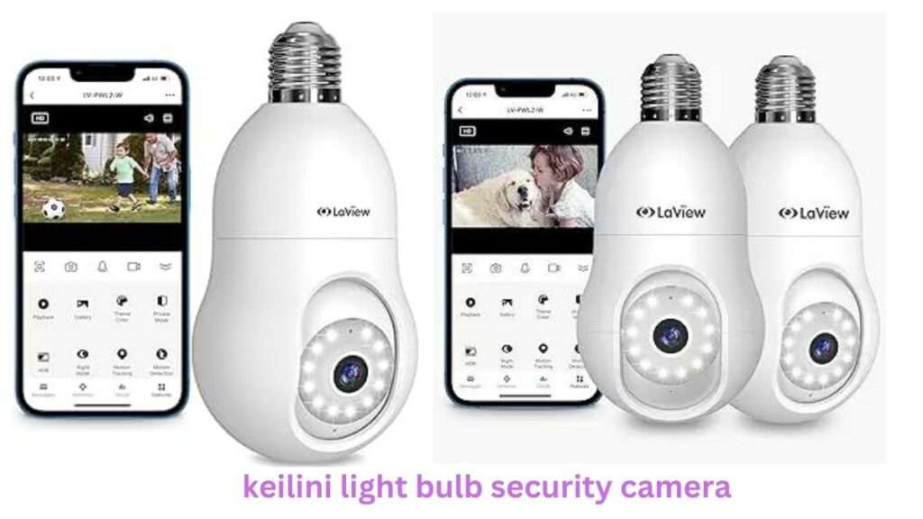 keilini light bulb security camera