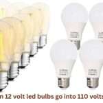 can 12 volt led bulbs go into 110 volts​